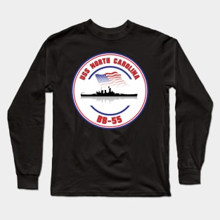 USS North Carolina BB-55 Long Sleeve T-Shirt